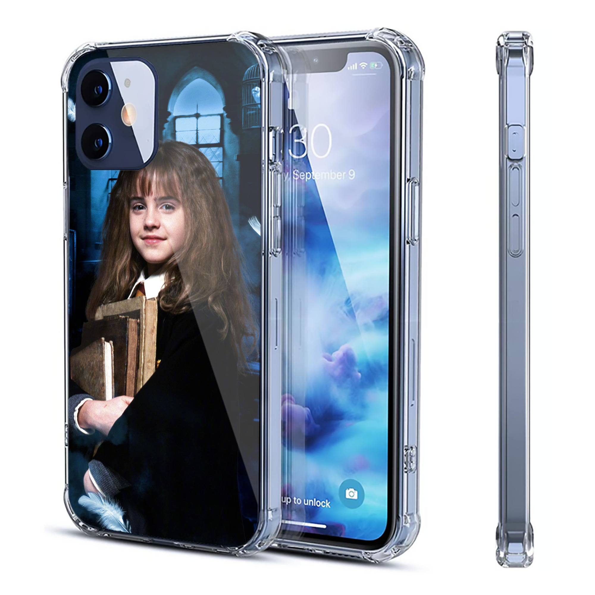 （画像用） Harry Potter ハリー・ポッターシリーズ 【iPhone 12シリーズ対応】透明スマホケース（クリアソフトケース）